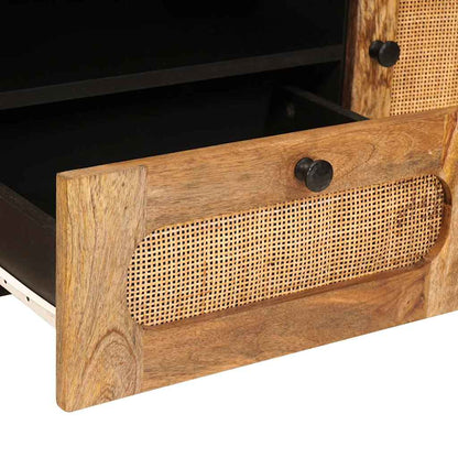 TV Cabinet Brown 105 x 33 x 46 cm Solid Mango Wood