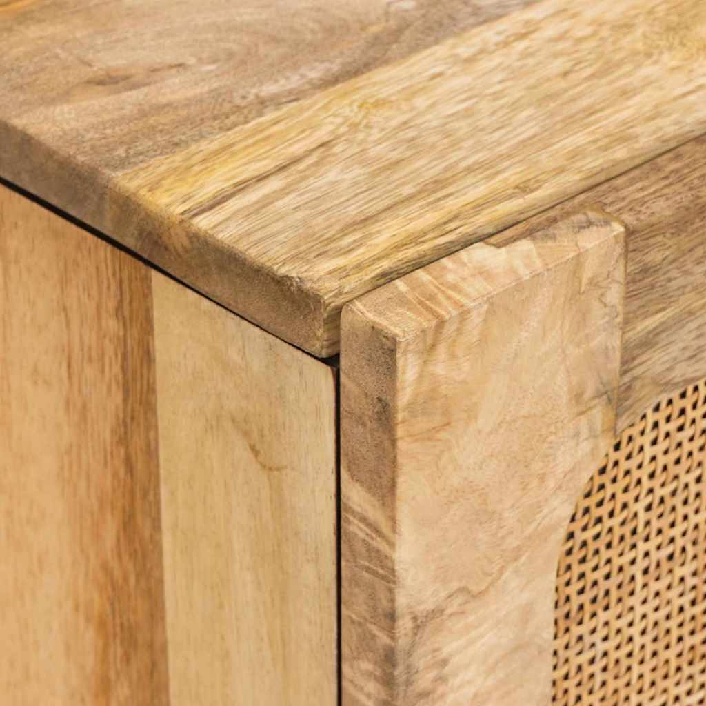 Sideboard Brown 80 x 33 x 75 cm Solid Mango Wood
