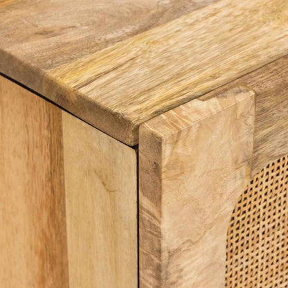 Sideboard Brown 80 x 33 x 75 cm Solid Mango Wood