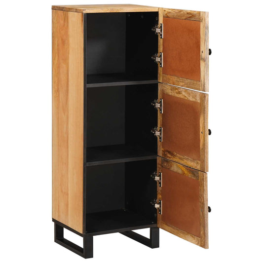 Highboard Brown 40 x 33 x 110 cm Solid Mango Wood
