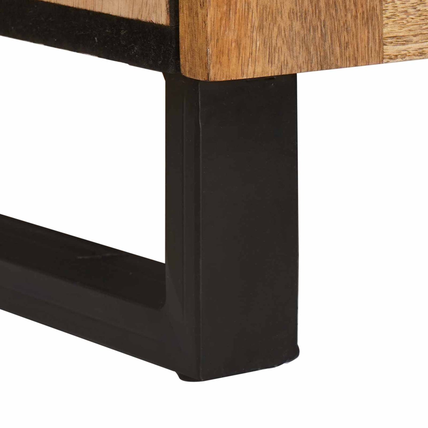Highboard with Drawer Brown 40 x 33 x 110 cm Solid Mango Wood