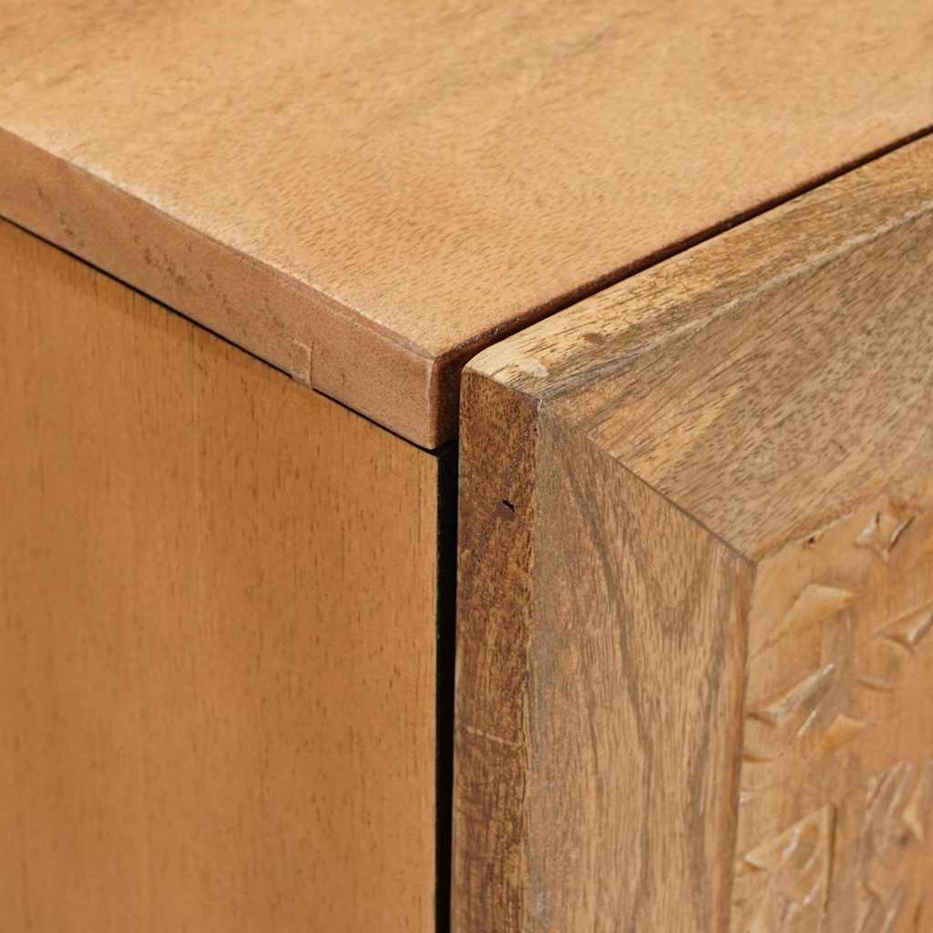 TV Units Light Brown 105 x 33 x 46 cm Solid Mango Wood