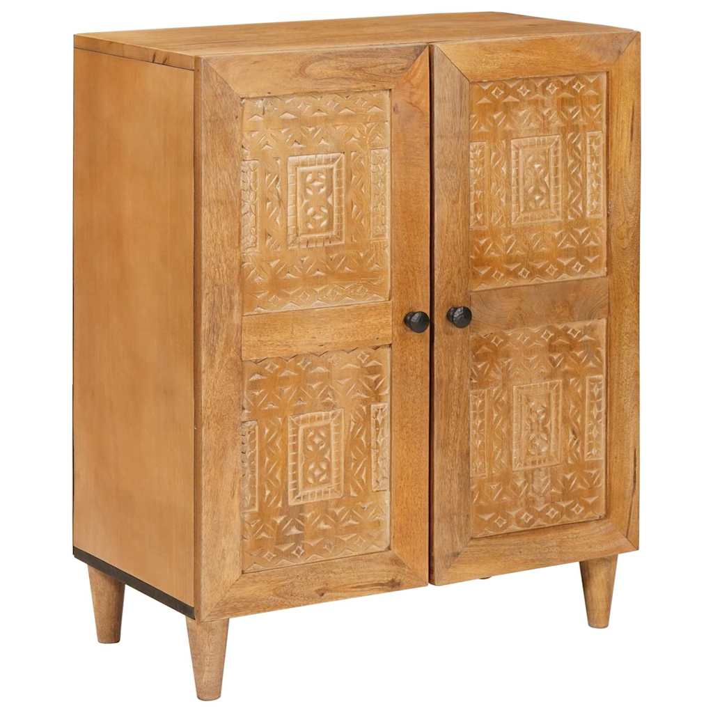 Sideboard Light brown 60 x 33 x 75 cm Solid mango wood