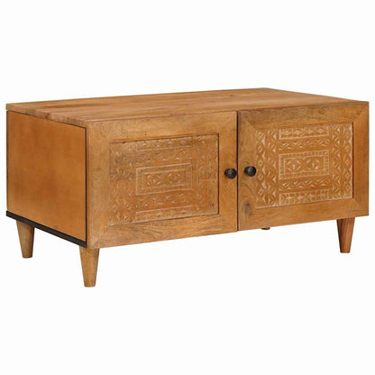 Coffee Table Light Brown 80 x 54 x 40 cm Engineered Wood