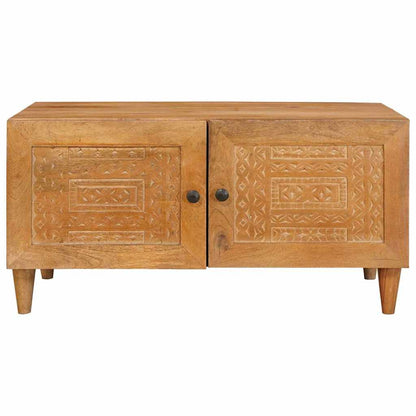 Coffee Table Light Brown 80 x 54 x 40 cm Engineered Wood