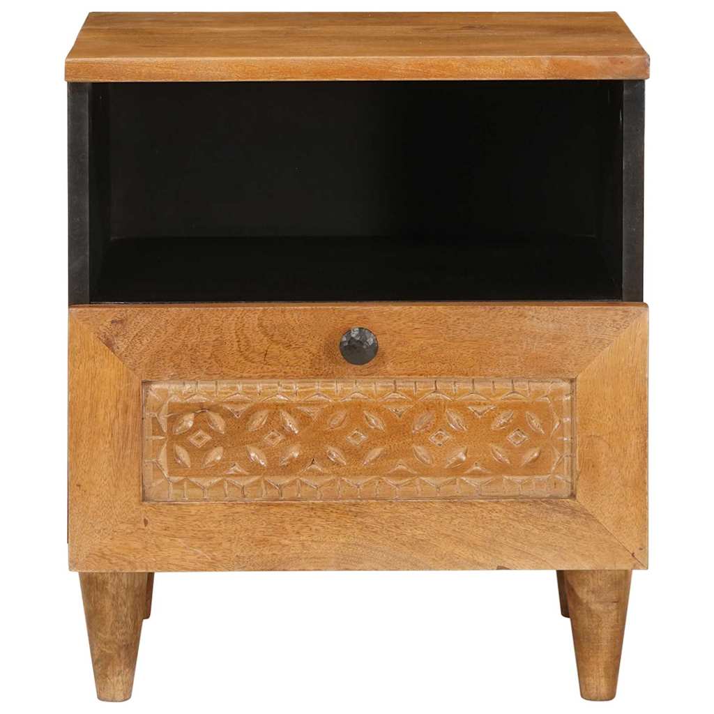 Bedside Cabinet Light Brown 40 x 33 x 46 cm Engineered Wood