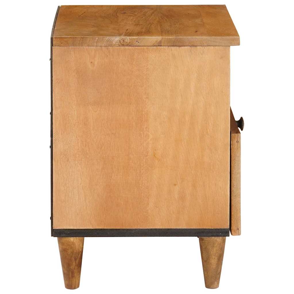 Bedside Cabinet Light Brown 40 x 33 x 46 cm Engineered Wood