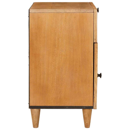 Bedside Cabinet Light Brown 50 x 33 x 60 cm Engineered Wood