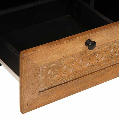 TV Cabinet 100 x 33 x 46 cm Solid Mango Wood