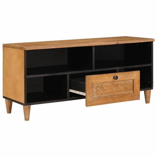 TV Cabinet 100 x 33 x 46 cm Solid Mango Wood