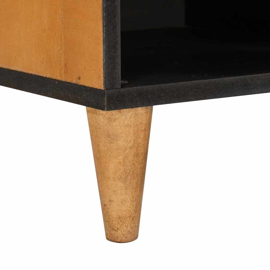 TV Cabinet with Drawer 80 x 33 x 46 cm Solid Mango Wood