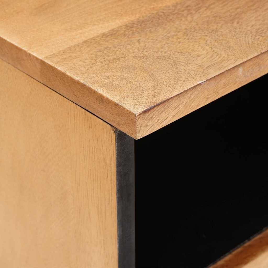 TV Cabinet with Drawer 100 x 33 x 46 cm Solid Mango Wood