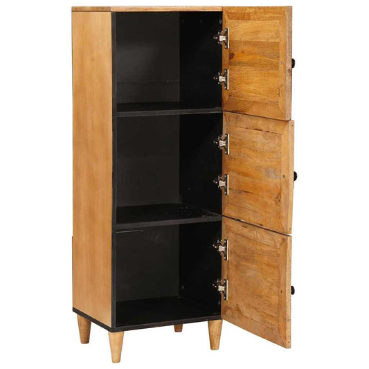 Highboard Light brown 40 x 33 x 110 cm Solid mango wood