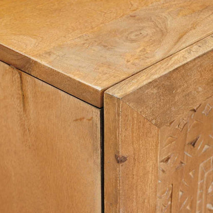 Highboard 60 x 33 x 100 cm Solid Mango Wood