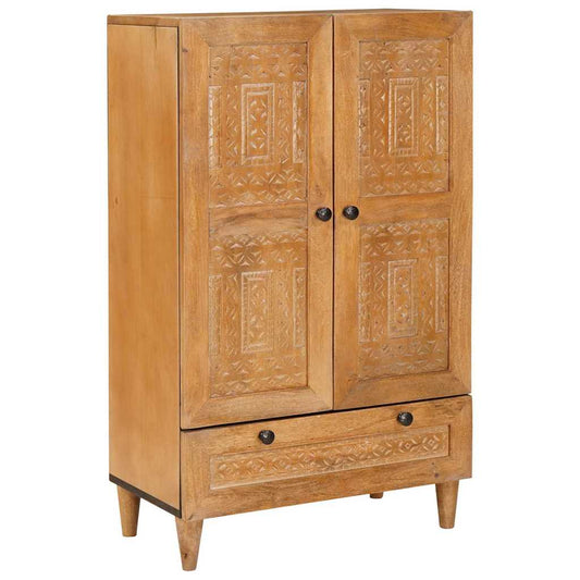 Highboard 60 x 33 x 100 cm Solid Mango Wood