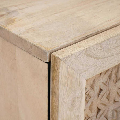 Bedside Cabinet 2 pcs White 80 x 50 x 40 cm Engineered Wood