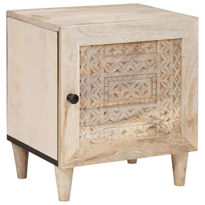 Bedside Cabinet 2 pcs White 80 x 50 x 40 cm Engineered Wood
