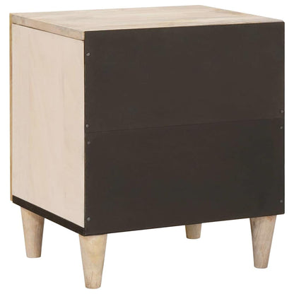 Bedside Cabinet 2 pcs White 80 x 50 x 40 cm Engineered Wood