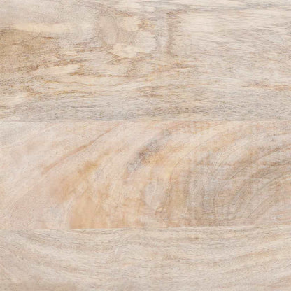 Sideboard White 60 x 33 x 75 cm Solid mango wood
