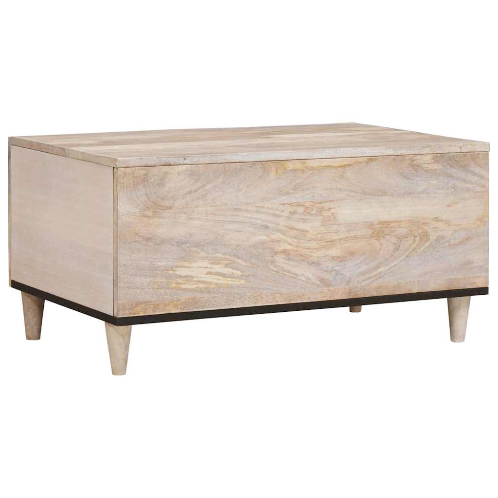 Coffee Table White 80 x 54 x 40 cm Engineered Wood