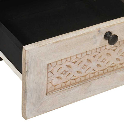 Bedside Cabinet 2 pcs White 40 x 33 x 46 cm Engineered Wood