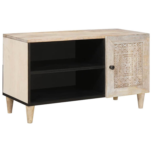 TV Units with Shelf White 80 x 33 x 46 cm Engineered wood