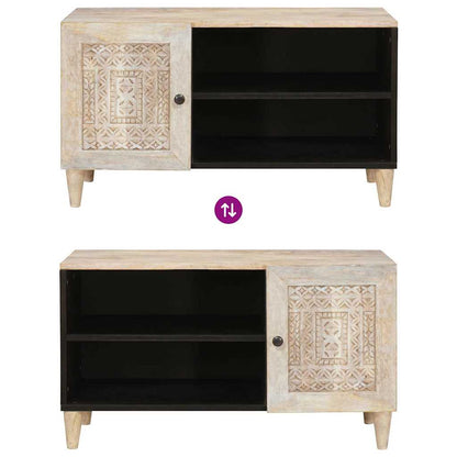 TV Units with Shelf White 80 x 33 x 46 cm Engineered wood