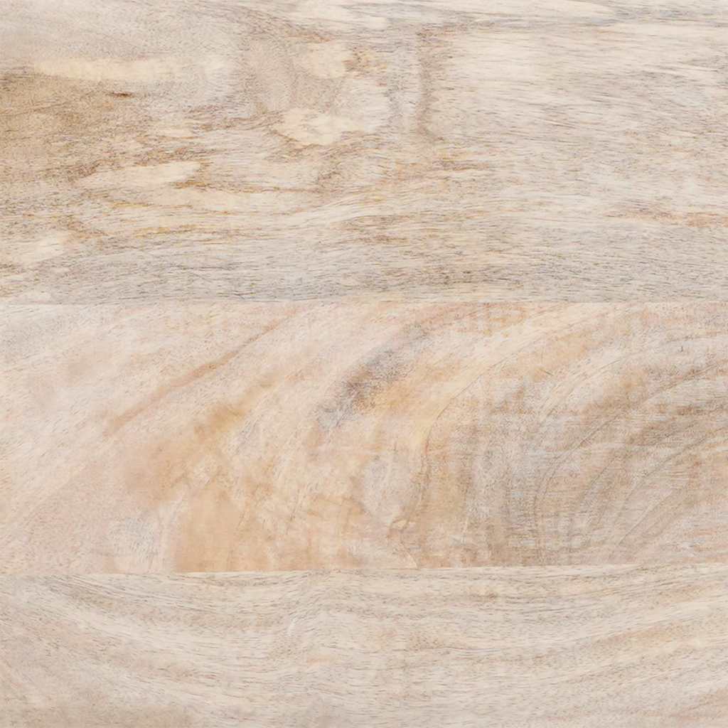 Highboard 60 x 33 x 100 cm Solid Mango Wood Bleached White