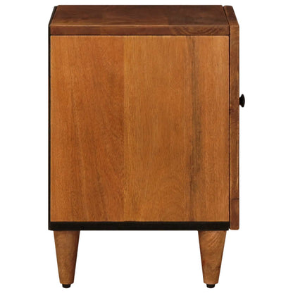 Bedside Cabinet Brown 40 x 33 x 46 cm Solid Mango Wood