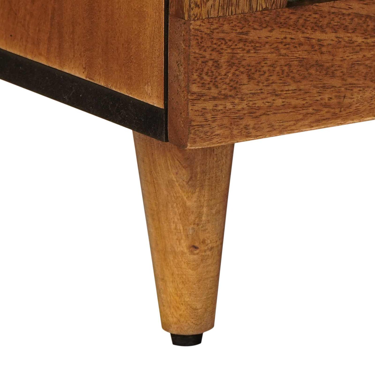 Bedside Cabinet 2 pcs Brown 40 x 33 x 46 cm Solid Mango Wood