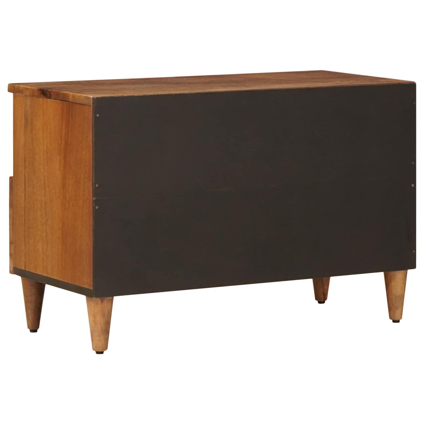 Coffee Table with Drawer Brown 80 x 54 x 40 cm Solid Mango Wood