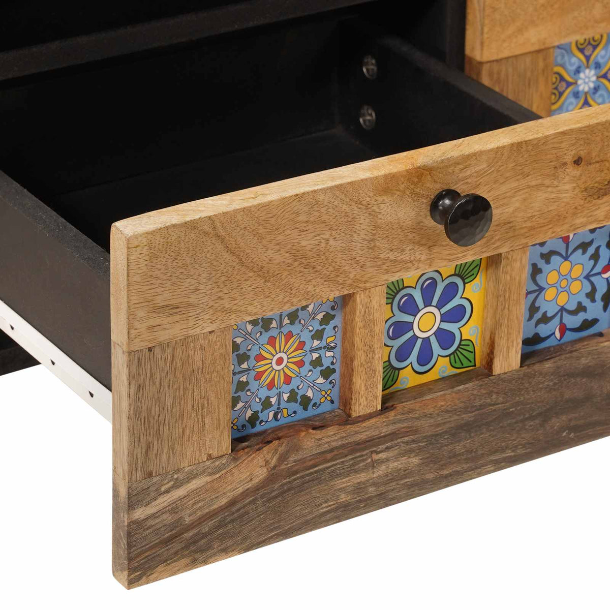 TV Cabinet Natural 70 x 33 x 46 cm Solid Mango Wood