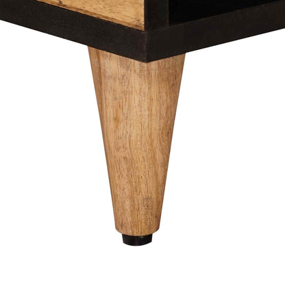 Coffee Table Natural 80 x 50 x 40 cm Solid Mango Wood