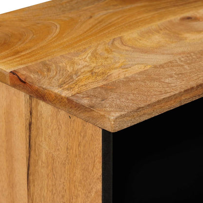 Bedside Cabinet Natural 40 x 33 x 46 cm Solid Mango Wood