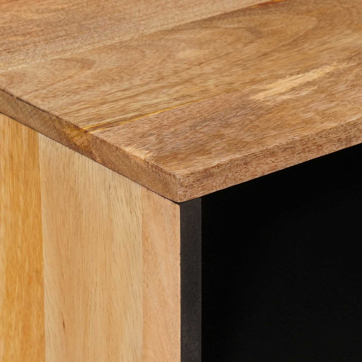 Bedside Cabinet Natural 50 x 33 x 62 cm Solid Mango Wood