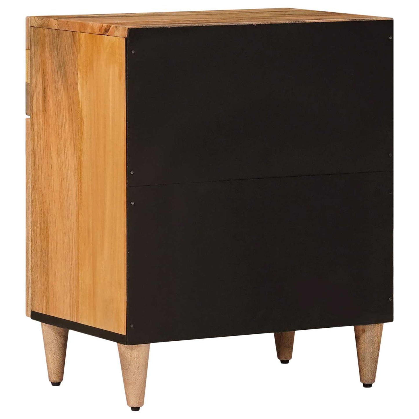 Bedside Cabinet Natural 50 x 33 x 60 cm Solid Mango Wood