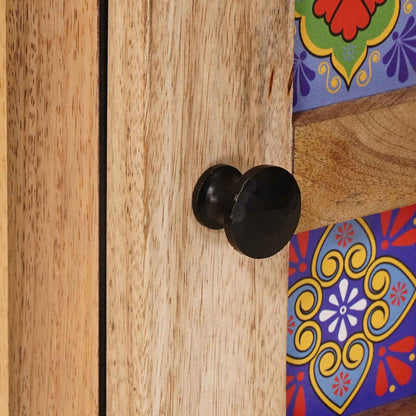 Bathroom Cabinet Natural 38 x 33 x 58 cm Solid Mango Wood