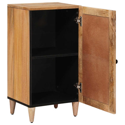 Sideboard with Storage Natural 40 x 33 x 75 cm Solid Mango Wood