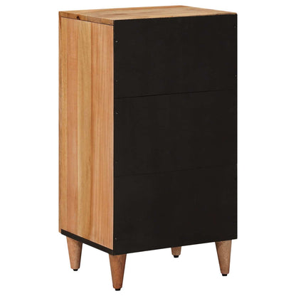 Sideboard with Storage Natural 40 x 33 x 75 cm Solid Mango Wood