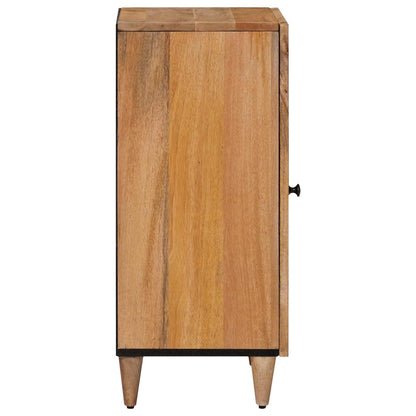 Sideboard with Storage Natural 40 x 33 x 75 cm Solid Mango Wood