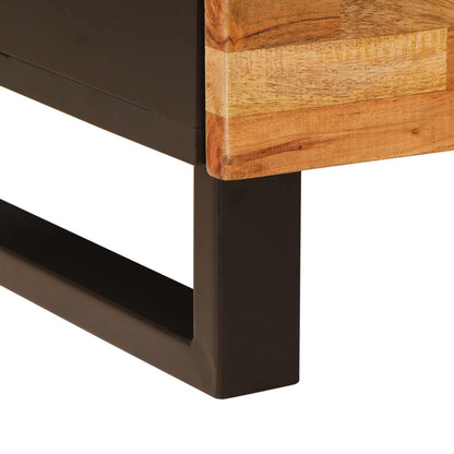 Bedside Cabinet Brown 40 x 33 x 46 cm Solid Mango Wood