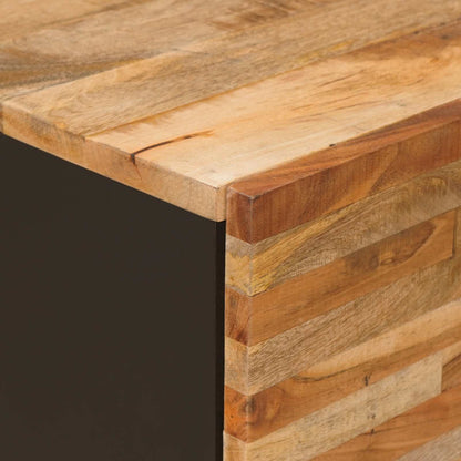 Storage Sideboard 60 x 33 x 75 cm Solid Mango Wood Brown