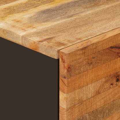 Storage Sideboard 60 x 33 x 75 cm Solid Mango Wood Brown