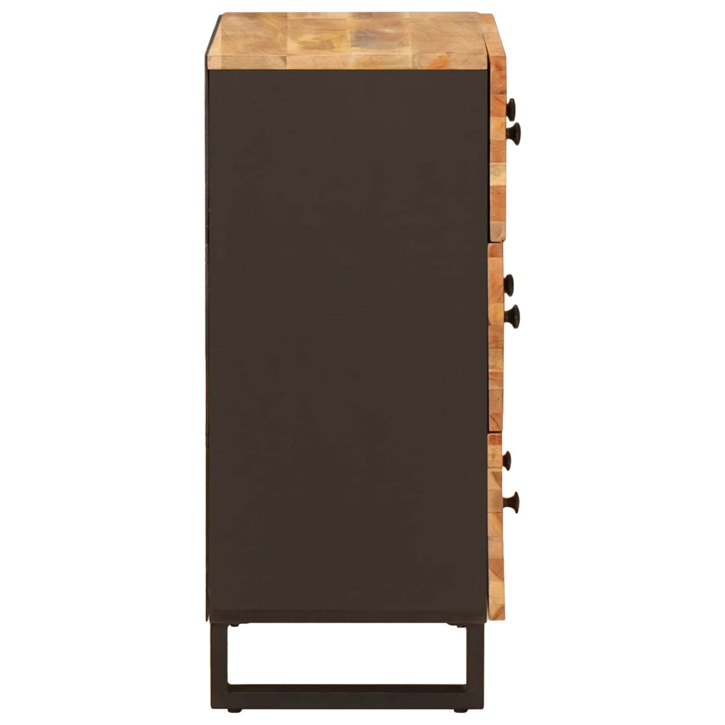 Storage Sideboard Brown 60 x 33 x 75 cm Solid Mango Wood
