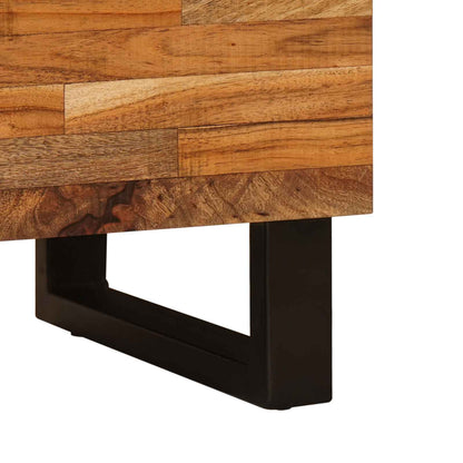 Bed cabinet with Drawer Brown 50 x 33 x 62 cm Solid Mango Wood