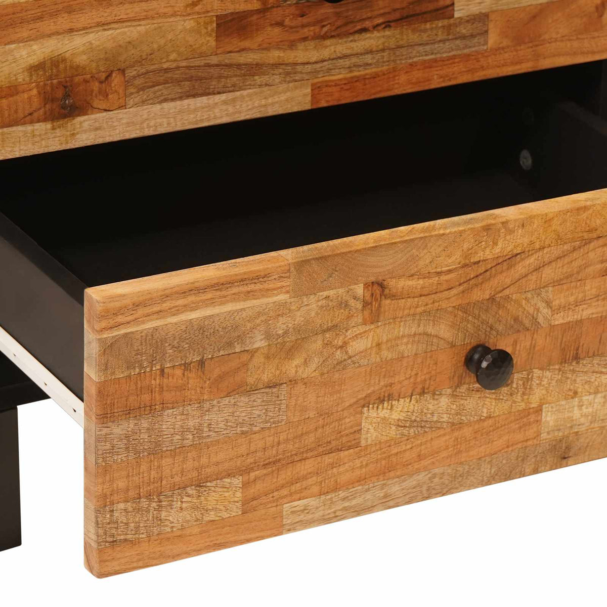Bed cabinet Brown 50 x 33 x 62 cm Solid Mango Wood