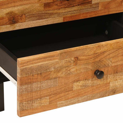 Bed cabinet Brown 50 x 33 x 62 cm Solid Mango Wood