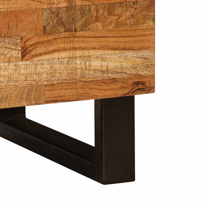 Bed cabinet Brown 50 x 33 x 62 cm Solid Mango Wood