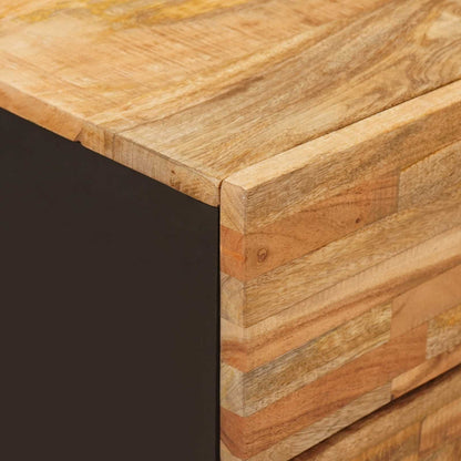 Bed cabinet Brown 50 x 33 x 60 cm Solid Mango Wood