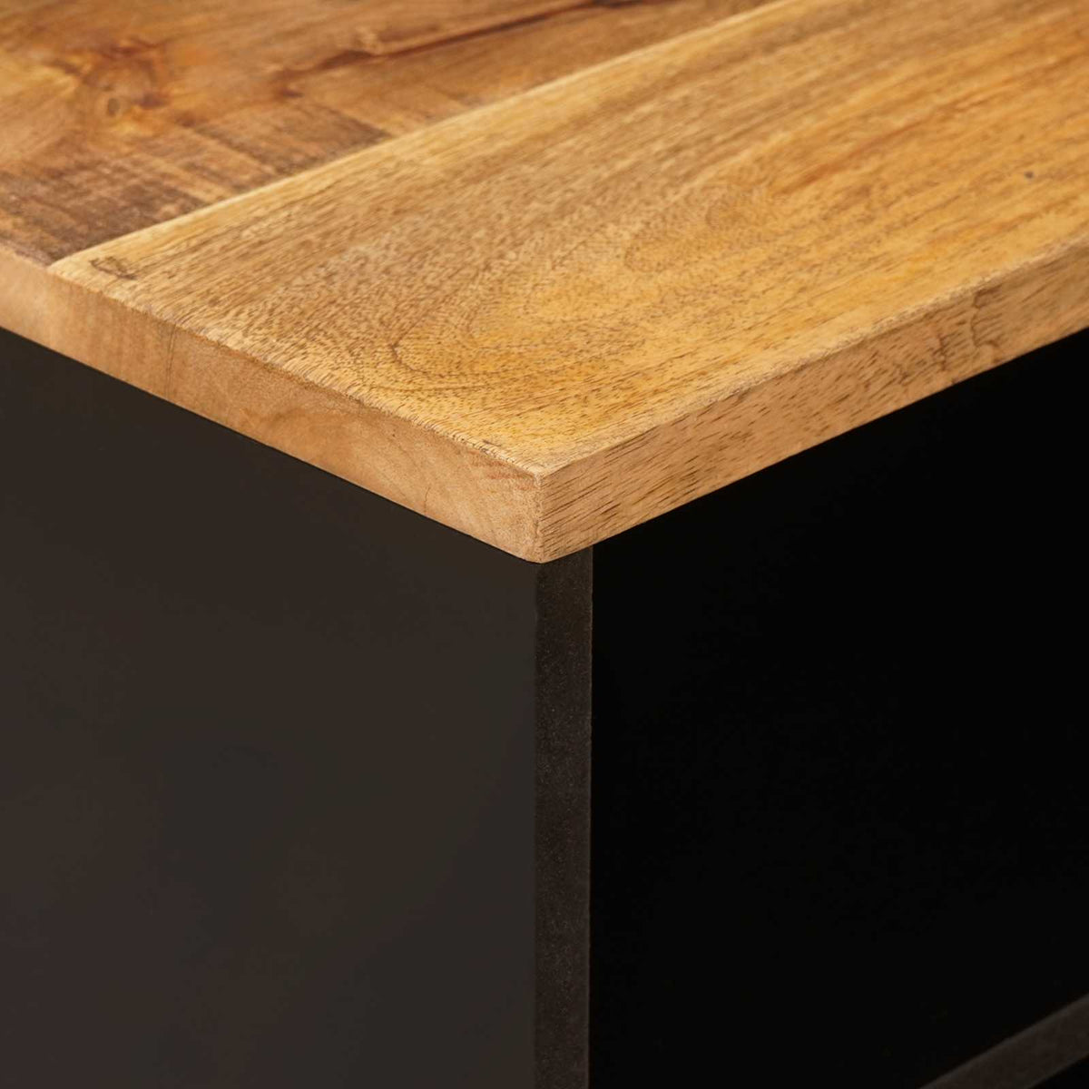TV Cabinet Brown 80 x 33 x 46 cm Solid Mango Wood